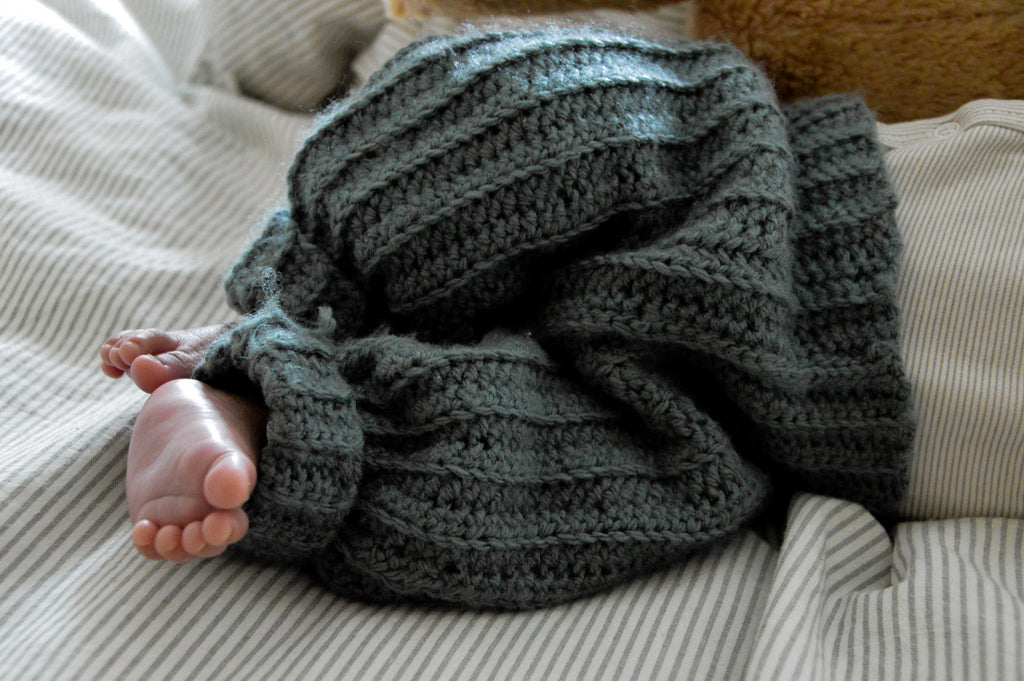 Ribbed baby pants