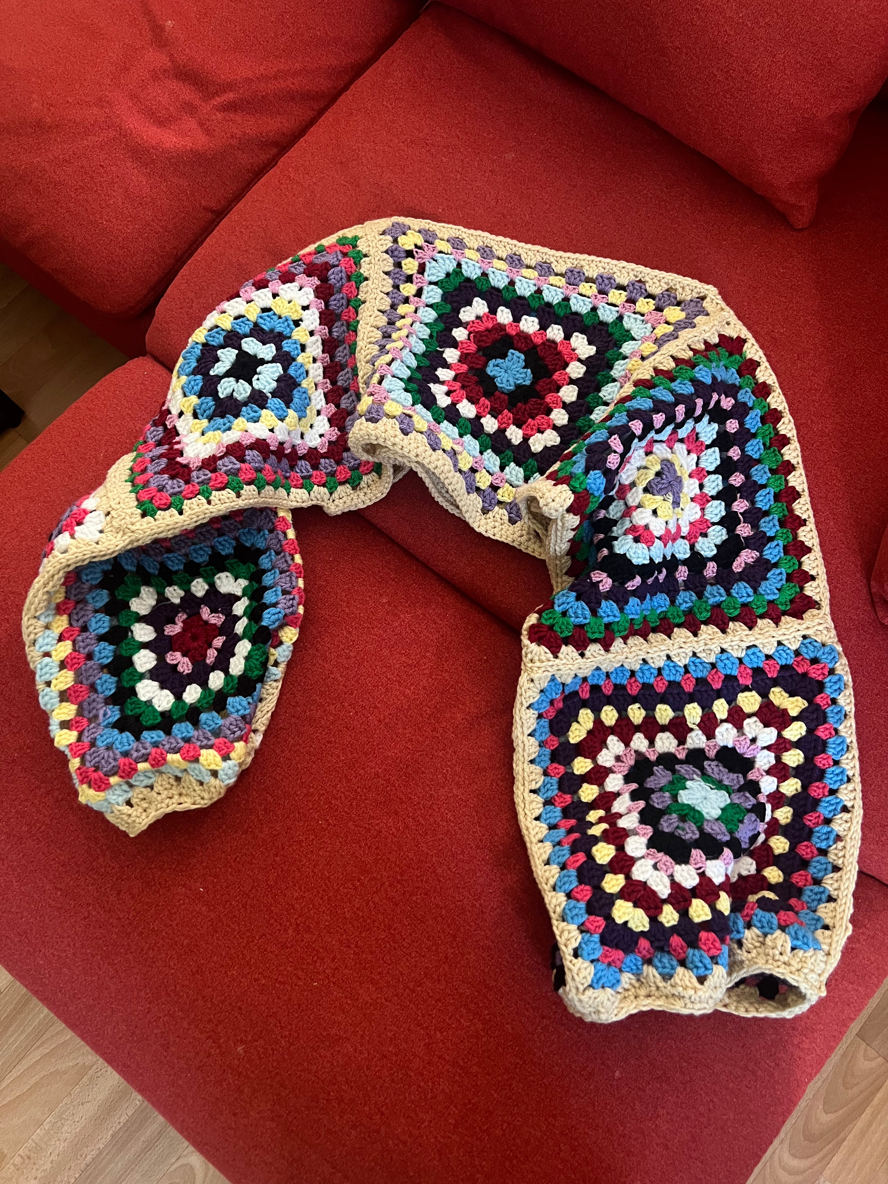 Granny Square Shrug